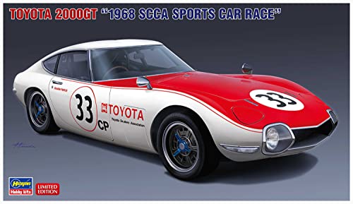 ハセガワ 1/24 トヨタ 2000GT 1968 SCCA スポーツカーレース プラモデル 20520