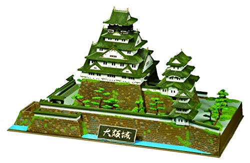 童友社 1/350 日本の名城 DXシリーズ 重要文化財 大阪城 プラモデル DX2