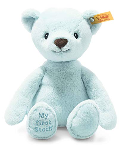 シュタイフ マイ ファースト テディベア ブルー Steiff my first teddy bear blue 25 cm ベビープロダクツ Baby products くまのぬ