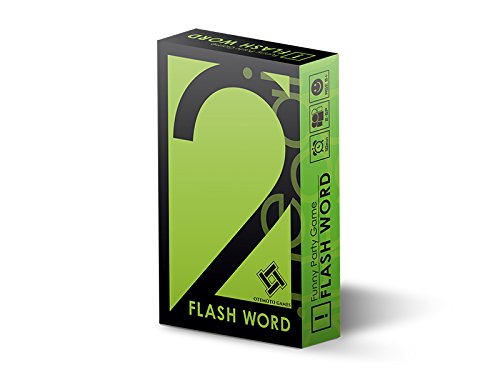 日本卓上開発 スピード型瞬間連想ゲーム FLASH WORD ボードゲーム テーブルゲーム [2-6人用 8歳以上 10分]