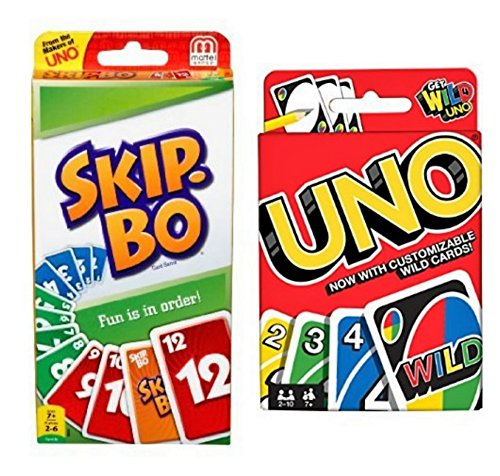 Skip Bo カードゲーム Uno カードゲーム バンドル
