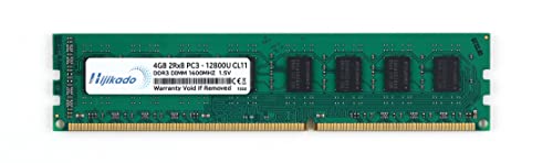 Hijikado メモリ デスクトップ PC用 DDR3 1600 4GB ×1枚 サムスンチップ搭載 PC3 - 12800U