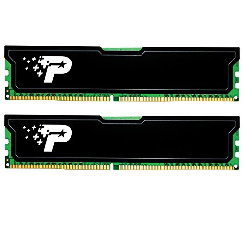 Patriot Memory DDR3 1600MHz PC4-12800 16GBキット (2 x 8GB) デスクトップ用メモリ ヒートシンク付PSD316G1600KH