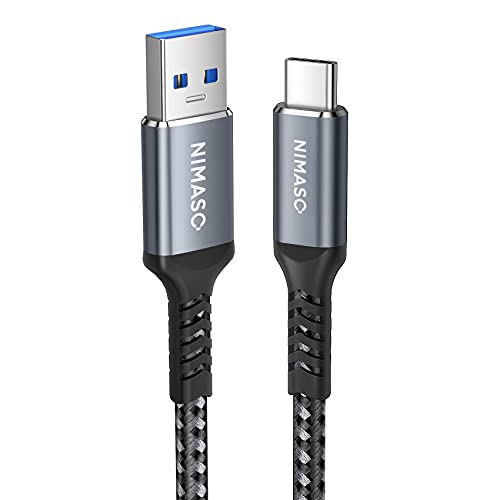 NIMASO USB Type C ケーブル USB-C & USB-A 3.0 タイプC ケーブル Xperia/Galaxy/LG/iPad Pro/MacBook その他 Android 等 USB-C機種対応