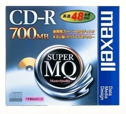 maxell データ用 CD-R 700MB 48倍速対応 1枚 5mmケース入 CDR700S.1P