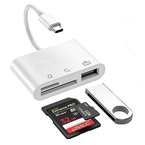 SDメモリー カードリーダー USBマルチカードリーダー SD/TF読取Type-C /USB 全対応 写真 動画 音楽 PDF PPT XLS DOC 読み書き 超高速双方