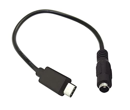 USB 3.1 Type C ⇒ DC 5.5 * 2.5mm 電源 充電 延長 ケーブル プラグ 25cm