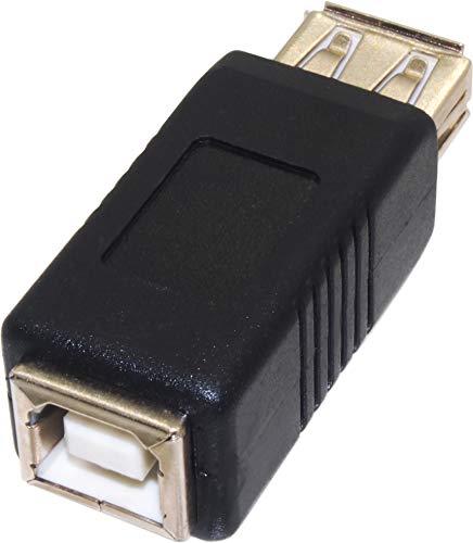 オーディオファン USB-B変換アダプター USB-B メス - USB-A メス