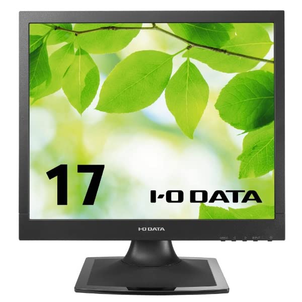 IODATA LCD-AD173SESB-A (ブラック) 17型スクエア 液晶ディスプレイ フリッカーレス設計採用