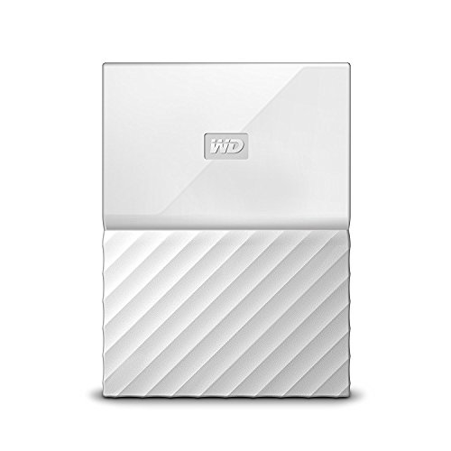 WD HDD ポータブル ハードディスク 2TB USB3.0 ホワイト 暗号化 パスワード保護 ( PS4 / PS4pro 対応) 3年 My Passport WDBYFT0020BWT-WE