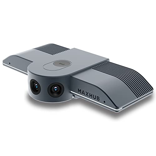 webカメラ 会議 180度 広角 MAXHUB UCM30 ウェブカメラ 1200万画素 自動追跡 4K マイク