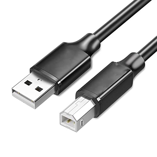 プリンターケーブル USB2.0ケーブル タイプ(1m)FEILEX(Aオス - タイプBオス)高速データ転送480Mbps、 エプソン、Canon、ブラザー などの