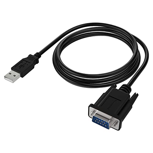 SABRENT USB 2.0をシリアル(9ピン) DB-9 RS-232 変換ケーブル 1.8ｍ [FTDIチップセット] (CB-FTDI)