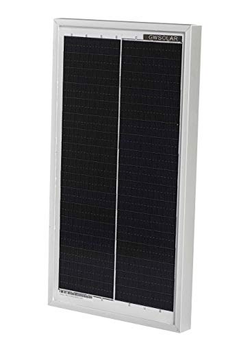 影に強い!! GWSOLAR 6W 6V系 太陽光パネル超小型・軽量・高効率 /サイズ: 26.4X14.8X1.7cm/ 質量: 500g、影に強い理由: 2列のセル列を全