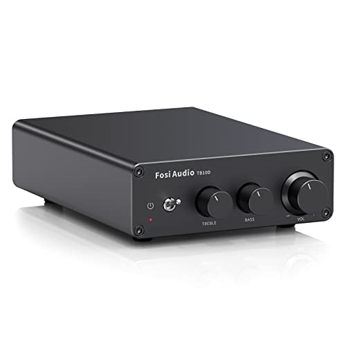 Fosi Audio 2023アップデート版 TB10D 600W パワーアンプ TPA3255 デジタルアンプ 2.0CH 小型 オーディオ HiFi ステレオ クラスD アンプ