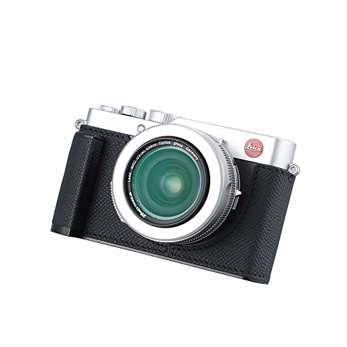 Koowl 対応 Leica ライカ D-LUX Typ 109 D-LUX7 カメラケース カメラカバー カメラバッグ カメラホルダー フランスの高級牛革 + メタルベ