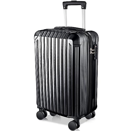 [VAVACO] スーツケース キャリーケース 機内持込 キャリーバッグ 超軽量 大型 静音 ダブルキャスター 耐衝撃 S/M/Lサイズ 360度回転 TSA