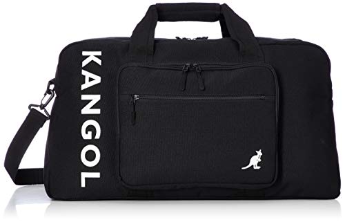 [カンゴール] ボストンバッグ KANGOLボックスロゴ刺繍 軽量多機能 ダブルフェイス 2WAY 約50L