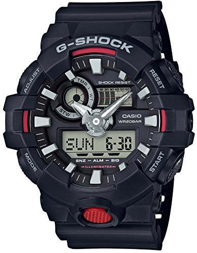 [カシオ] 腕時計 ジーショック G-SHOCK GA-700-1AJF ブラック