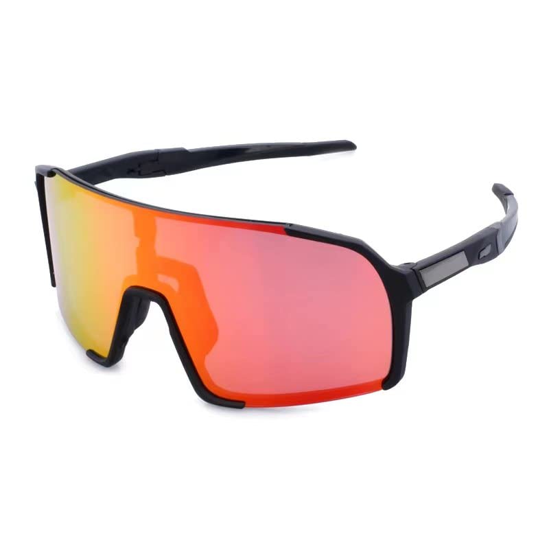 [CjZhyL] スポーツサングラス 偏光レンズ UV400 レンズ交換可 大人用 UVカット ゴルフ 野球 釣り ランニング サイクリング