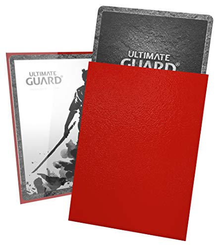 Ultimate Guard(アルティメットガード) Katana スリーブ 標準サイズ 100枚 カードスリーブ レッド